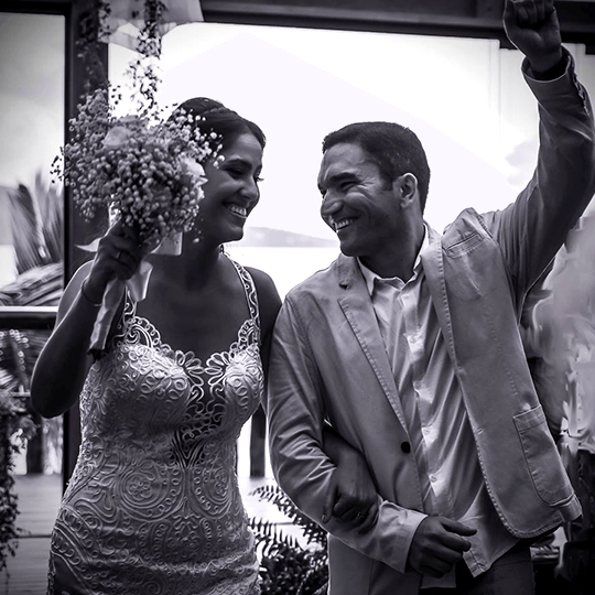 Capa do álbum do casamento Dani & Silvio no Vistabela Resort